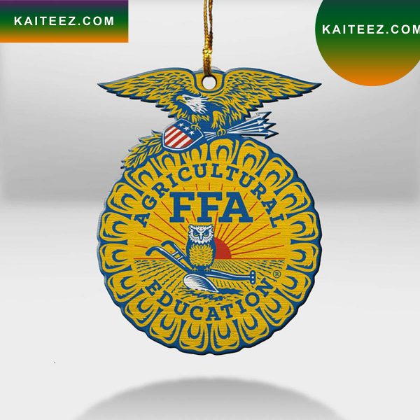 FFA Crest Emblem Christmas Ornament