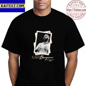FIFA Ballon DOr 2022 Is Karim Benzema Of FC Real Madrid Vintage T-Shirt