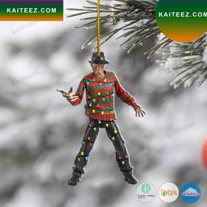 Freddy Krueger With Claws Led Lights Christmas Ornament