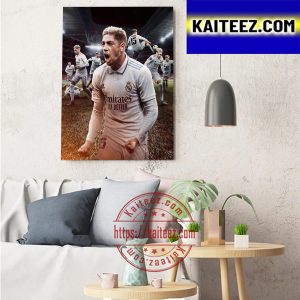 Fede Valverde Real Madrid Another Big Goal And Another Big Performance Art Decor Poster Canvas