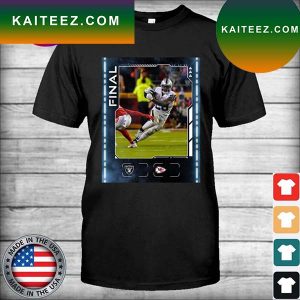 Final Kansas City Chiefs Vs Las Vegas Raiders 2022 T-shirt