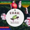 Eat Sleep Chase Repeat 2022 Ornament