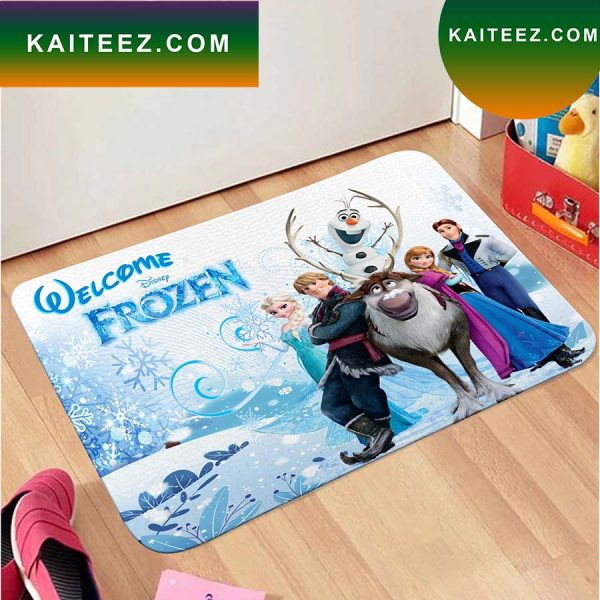 Frozen Kids Anna Elsa Doormat