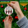 Funny Horror Movie Characters Christmas Ornament