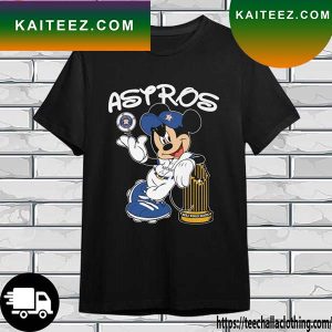 Funny mickey Mouse Houston Astros 2022 World Series R-shirt