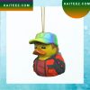 Gearhumans 3D Back To The Future Marty Duck Custom Christmas Ornament