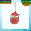 Gearhumans 3D Christmas Santa Hat Raspberry Fruit Christmas CustomChristmas Ornament