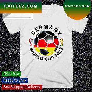 Germany Soccer Team World Cup 2022 German Flag T-shirt