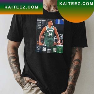 Giannis Antetokounmpo Milwaukee Bucks 2022 NBA Giannis Was Unstoppable Fan Gifts T-Shirt