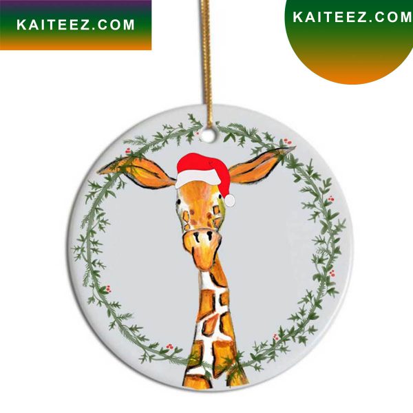 Giraffe Christmas Decoration Christmas Ornament