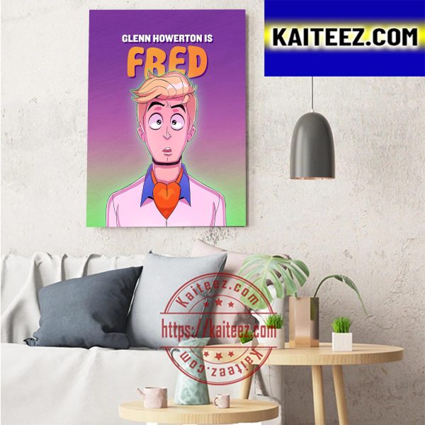 Glenn Howerton Is Fred In Velma Series Art Decor Poster Canvas