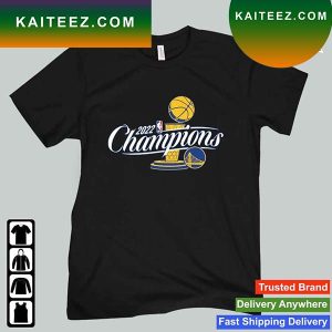 Golden State Warriors Sportiqe 2022 NBA Finals Champions T-Shirt