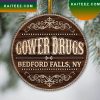 Gower Drugs Bedd Falls A Wonderful Life Funny Ative Christmas Ornament