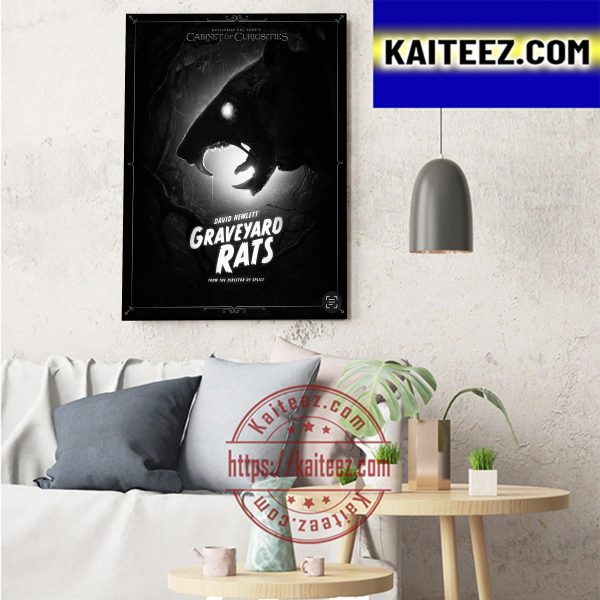 Graveyard Rats Poster Movie Guillermo Del Toro’s Cabinet Of Curiosities Art Decor Poster Canvas