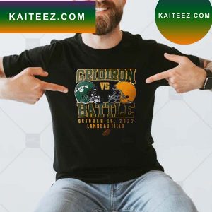 Green Bay Packers vs New York Jets Gridiron Battle October 16 2022 T-shirt