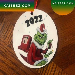 Grinch Fuel Christmas Ornament 2022 Grinch Decorations Outdoor Ornament