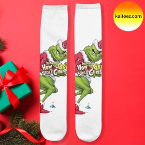 Grinch x NFL Atlanta Falcons Christmas Socks