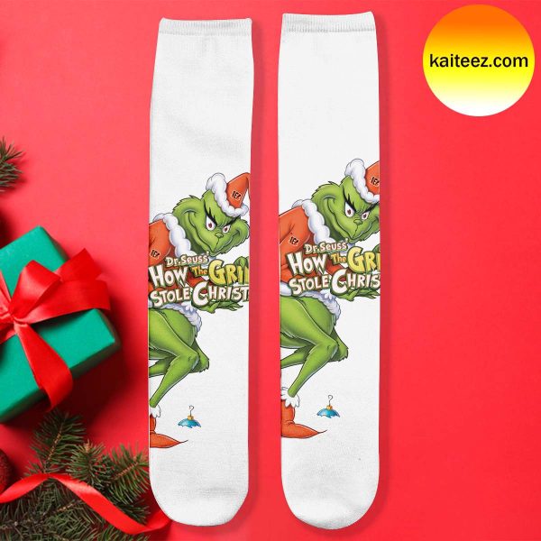 Grinch x NFL Cincinnati Bengals Christmas Socks