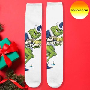 Grinch x NFL Indianapolis Colts Christmas Socks