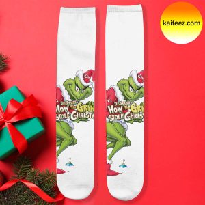 Grinch x NFL Kansas City Chiefs Christmas Socks