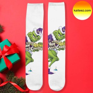 Grinch x NFL Minnesota Vikings Christmas Socks