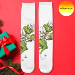 Grinch x NFL New York Giants Christmas Socks