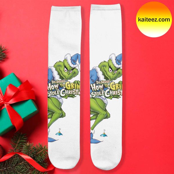 Grinch x NFL Tennessee Titans Christmas Socks