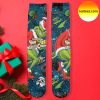 Grinch x StarWars 2D Pattern Christmas Socks