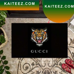 Gucci Tiger Logo Doormat