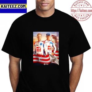 Haas F1 Team On US GP Home Race Week Vintage T-Shirt
