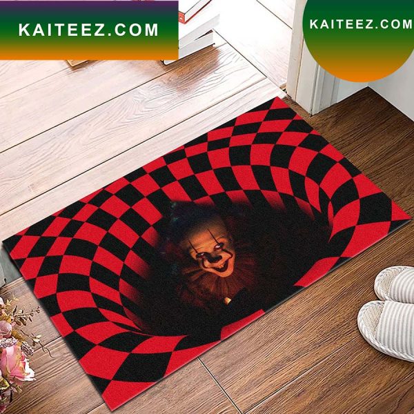 Halloween Horror Movie Character IT Housewarming Gift Doormat