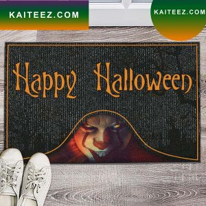 Halloween Horror Movie Clown Doormat