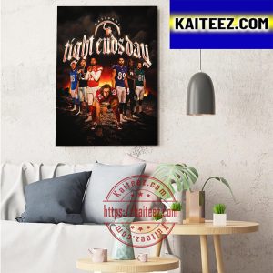 Happy Holidays From Your Favorite Position Group National Tight Ends Day Art Decor Poster Canvas