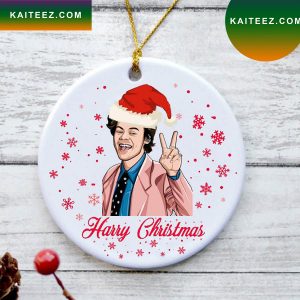 Harry Styles Christmas Tree Gift For Fans Christmas Ornament