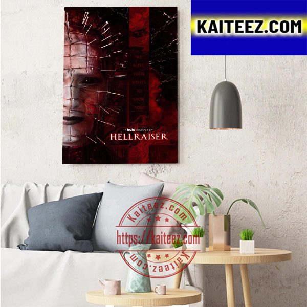 Hellraiser 2022 Poster Movie We Have Such Sights To Show You Art Decor Poster Canvas