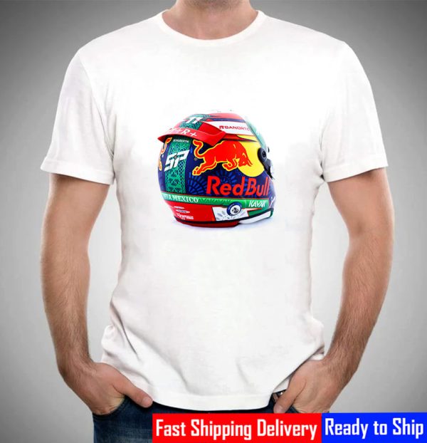 Helmet For Sergio Perez In The Mexico GP Vintage T-Shirt