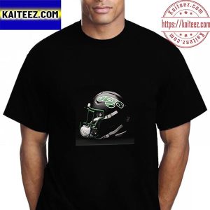 Helmet New York Jets Of John Franklin Myers Vintage T-Shirt