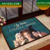 Horror Chracters Halloween Personalized In This House We Love Family Doormat
