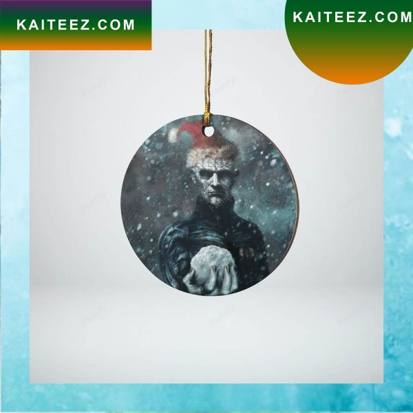 Horror Pinhead Character Christmas Ornament