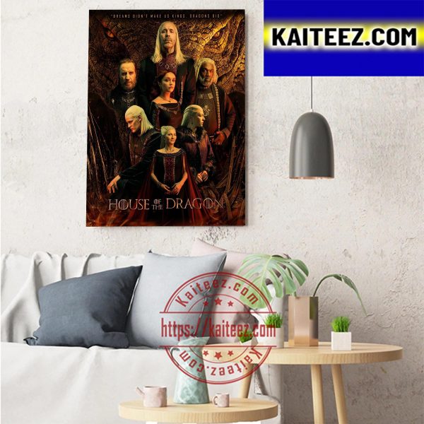 House Of The Dragon Episode 7 Art Decor Poster Canvas