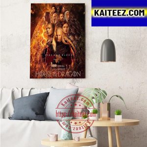 House Of The Dragon Tell The Dance Of The Dragons Art Decor Poster Canvas