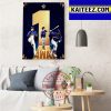 Houston Astros 1 Win Away From The World Series Art Decor Poster Canvas