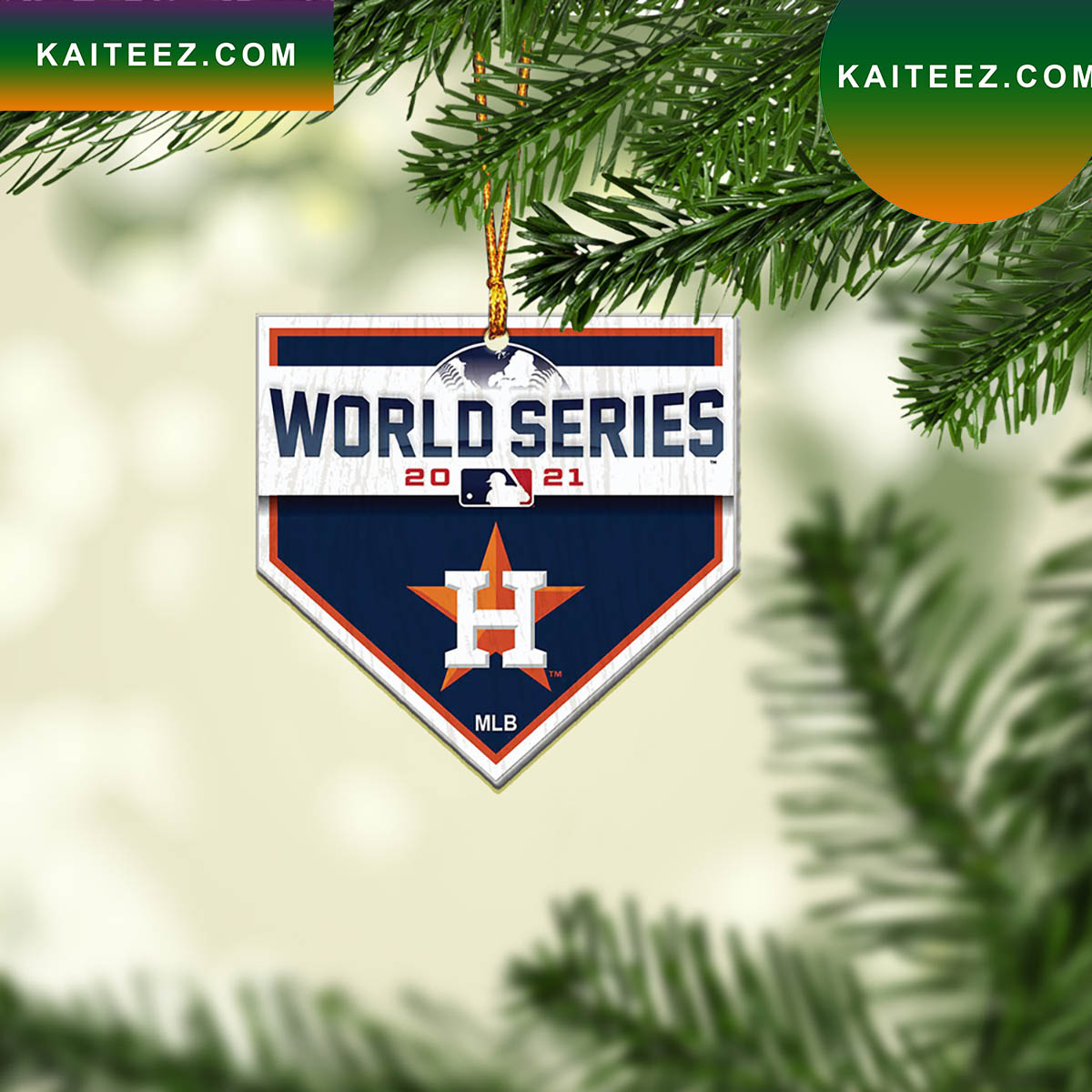 Houston Astros 2022 World Series Champions Signature Christmas Ornament -  Trends Bedding