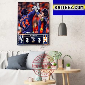 Houston Astros A Commanding Lead For Houston 2022 MLB Postseason Art Decor Poster Canvas