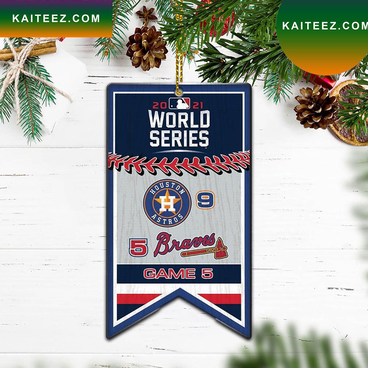 Houston Astros Atlanta Braves Score Game 5 World Series 2022 Christmas