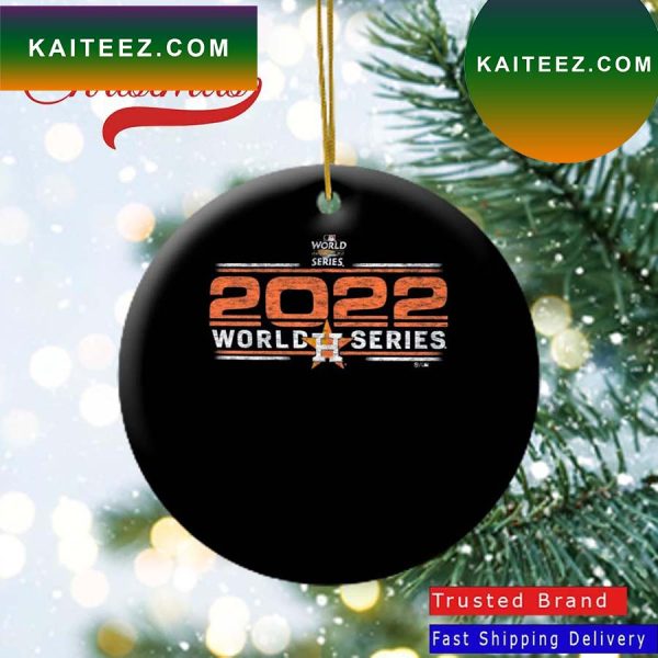 Houston Astros Franklin 2022 World Series Bound World Series Ornament