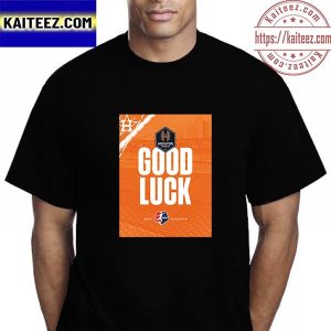 Houston Astros Good Luck To The Houston Dash 2022 NWSL Playoffs Vintage T-Shirt