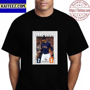 Houston Astros Handles Business At Home To Take A Final Score Lead In The 2022 ALCS Vintage T-Shirt