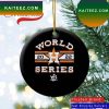 Houston Astros Majestic Threads 2022 World Series Local Lines Tri-Blend Ornament