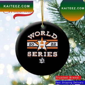 Houston Astros Majestic Threads 2022 World Series Local Lines Ornament